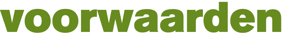 voorwaarden