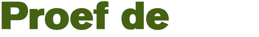 Proef de