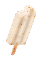 A popsicle stick with a popsicle on it. Description generated by AI