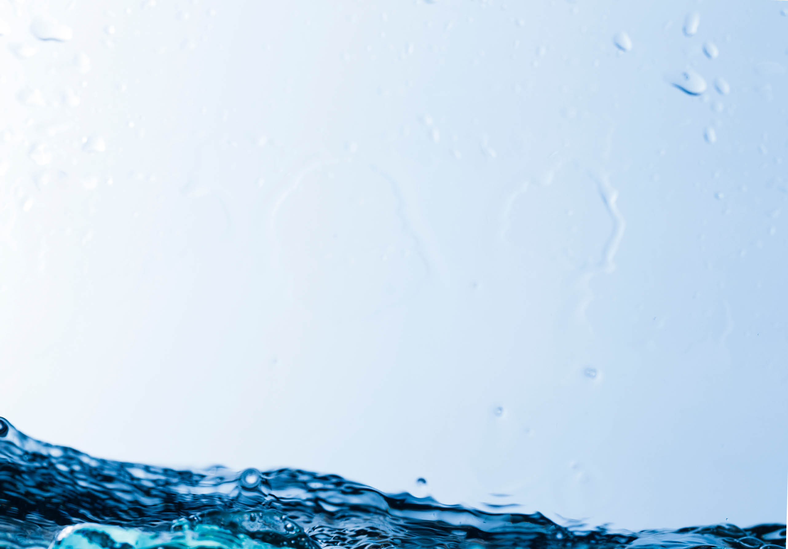 Flowing water, drops, sprays, splashes on a neutral background, studio light, abstraction, minimalism