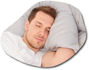 Time to relax in comfortable bed
