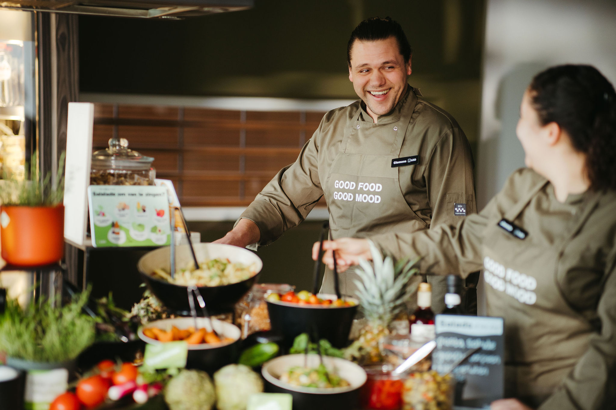 goedwerkgeverschap zit in details; catering ontzorgt een hoop