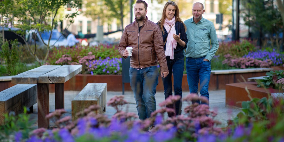 Een gezonde werkplek betekent ook: bouw op werk een wandelnet (bron)