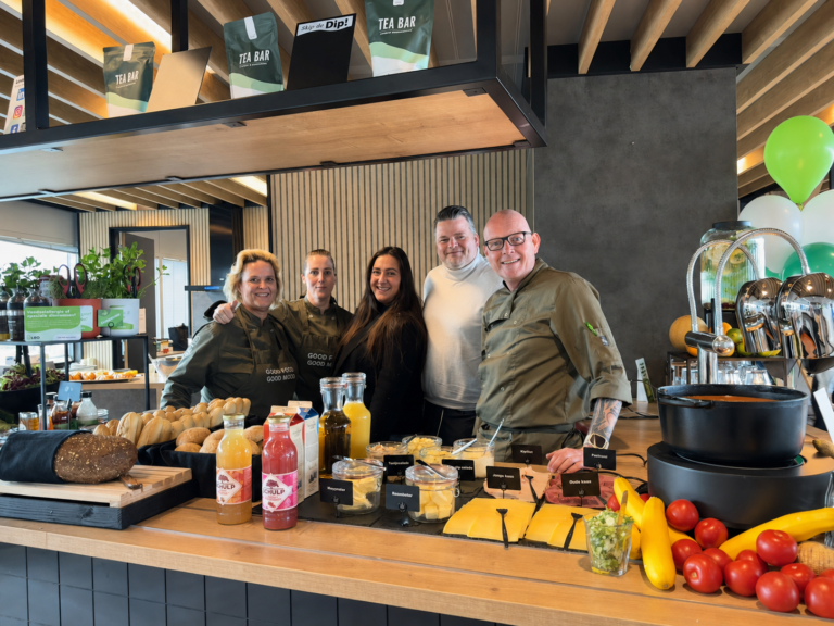 Gezoende lunch op kantoor