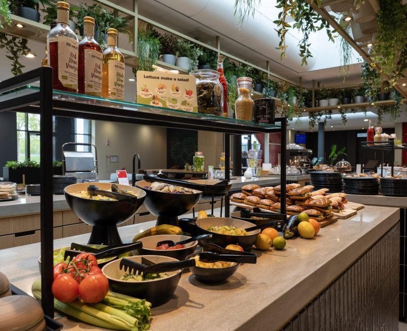 Catering lunch buffet